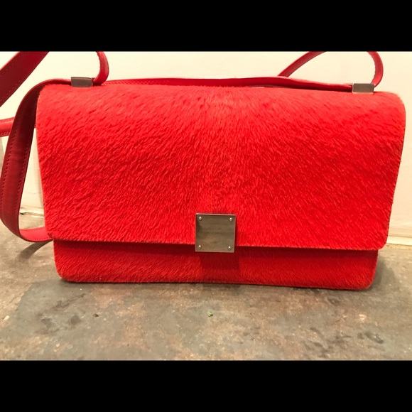 Celine coral pony case flap bag - Picture 5 of 8